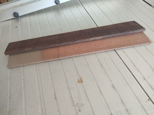 Tablillas para guitarra de Palo Santo