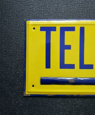 ANTIGUO CARTEL CORREOS Y TELEGRAFOS 