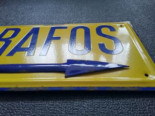 ANTIGUO CARTEL CORREOS Y TELEGRAFOS 