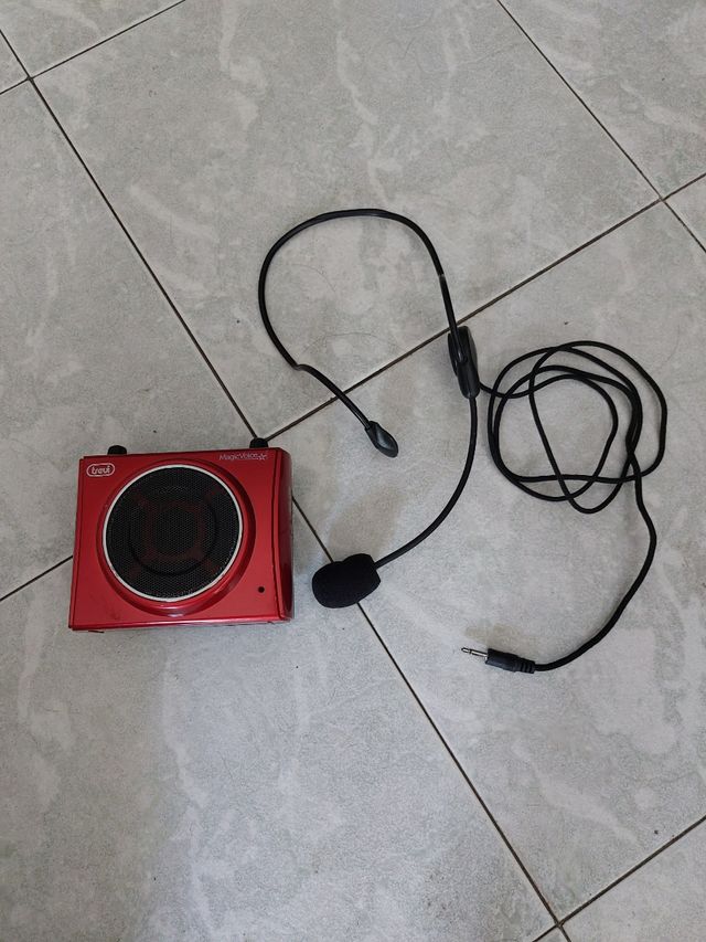 Radiomicrofono trevi portatile