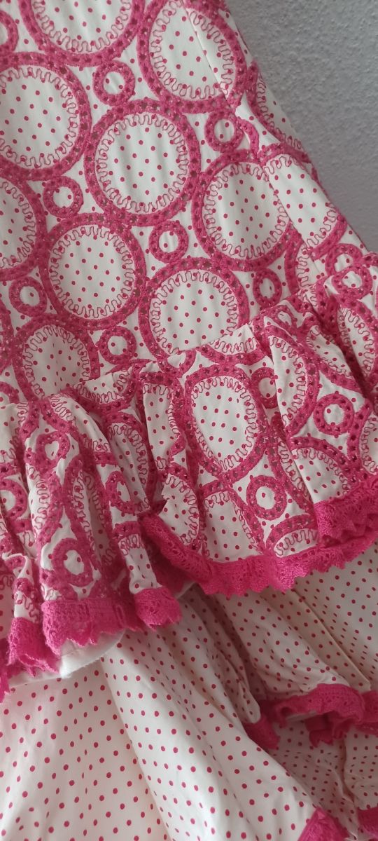 Traje gitana dos piezas.