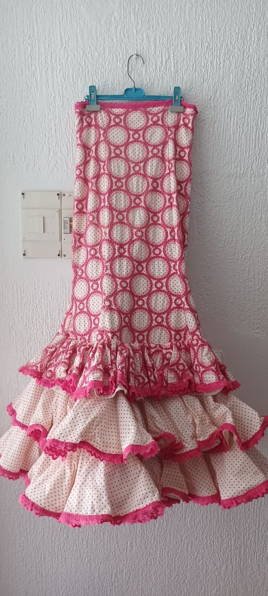 Traje gitana dos piezas.