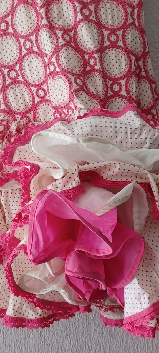 Traje gitana dos piezas.