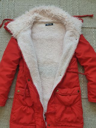Parka con borreguito 