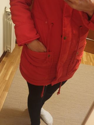 Parka con borreguito 
