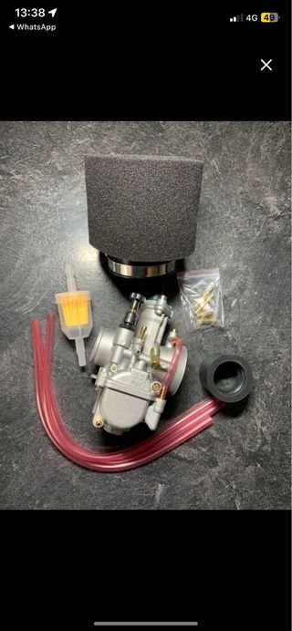 carburador 28 + filtro de aire y gasolina NUEVO