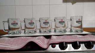 HEINEKEN 5x Boccali birra 11cm 25cl bicchieri