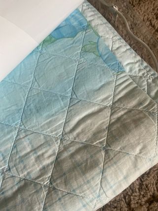 Piumino letto singolo leggero
