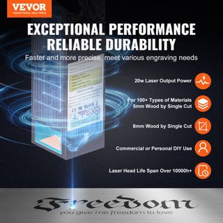 Macchina per Incisione Laser 20W Incisore Laser 64