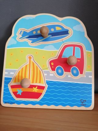 HAPE. Puzzle para 1-2 años. Madera.