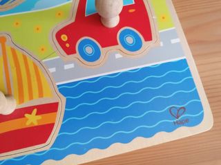 HAPE. Puzzle para 1-2 años. Madera.