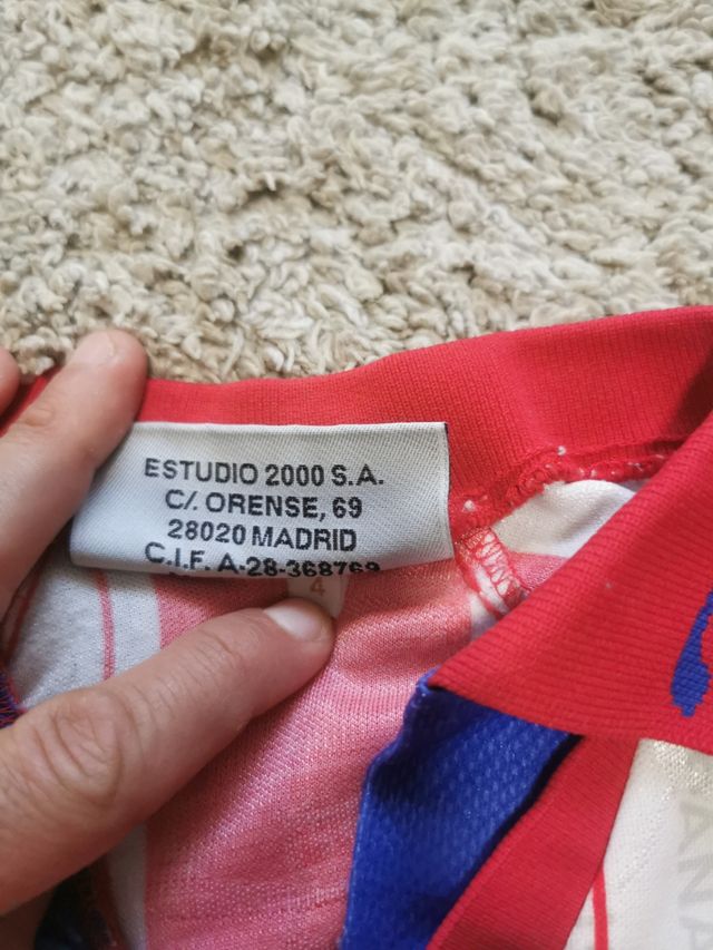 Camiseta atletico niño