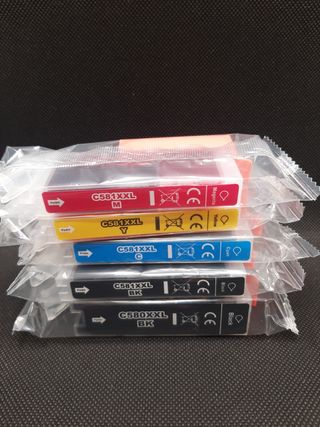 Pack Tinta Canon Genérica 580XL