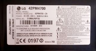 PARTS LG 42PM4700-ZA