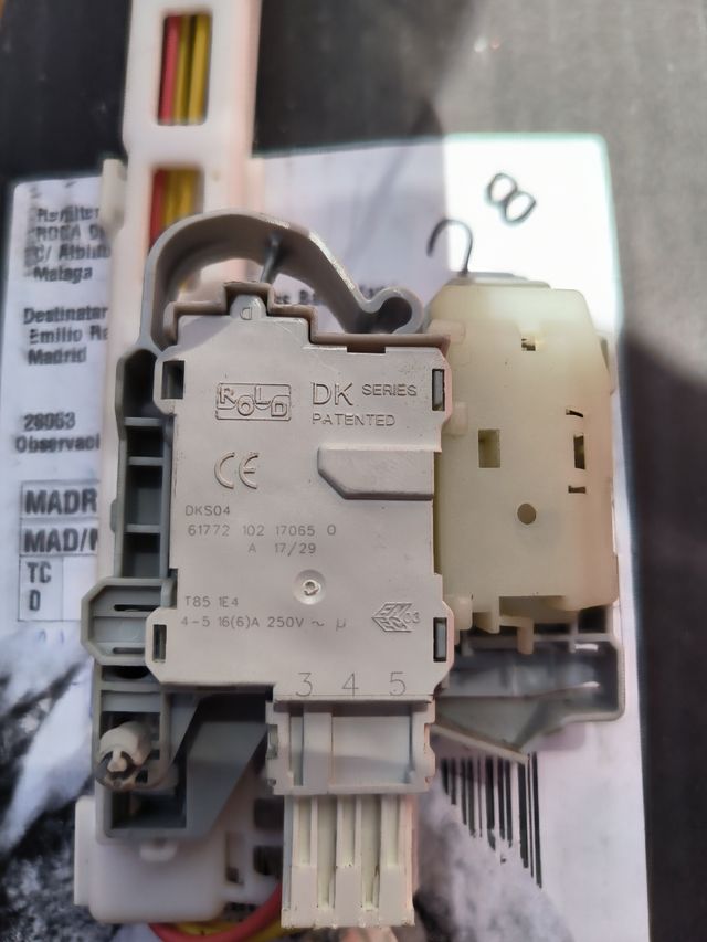 Abre puerta lavadora AEG lavamat