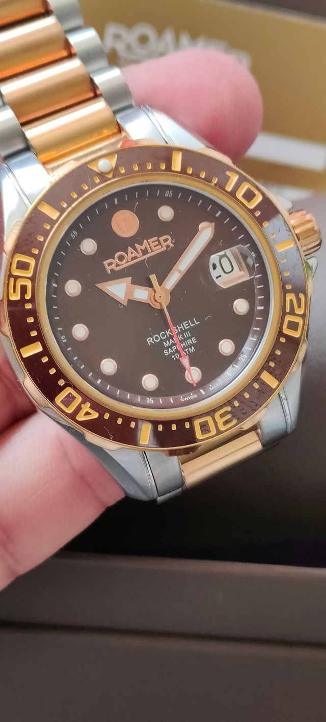 ROAMER ROCKSHELL MARK III Automatic -Swiss Made-