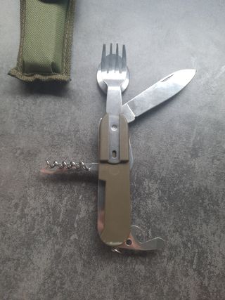 Cubiertos militar/campo