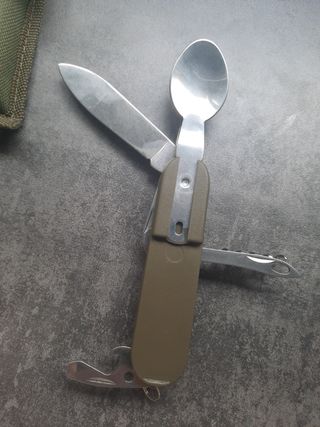 Cubiertos militar/campo