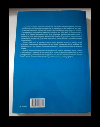 Libro Geografia del paesaggio
