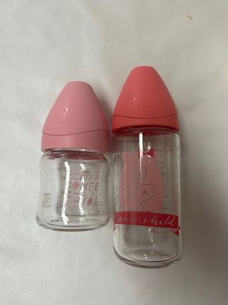 Biberones cristal suavinex