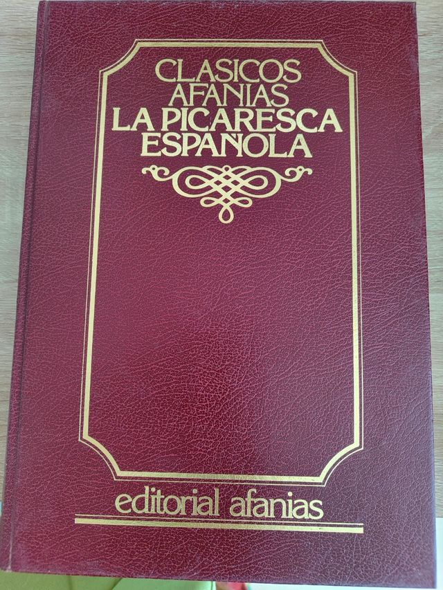 Tres tomos Antología novela picaresca