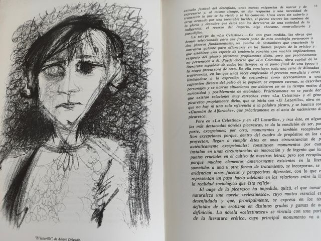 Tres tomos Antología novela picaresca