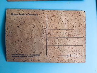 7 Cartoline Sarde 1970 sughero