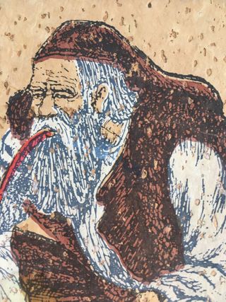 7 Cartoline Sarde 1970 sughero