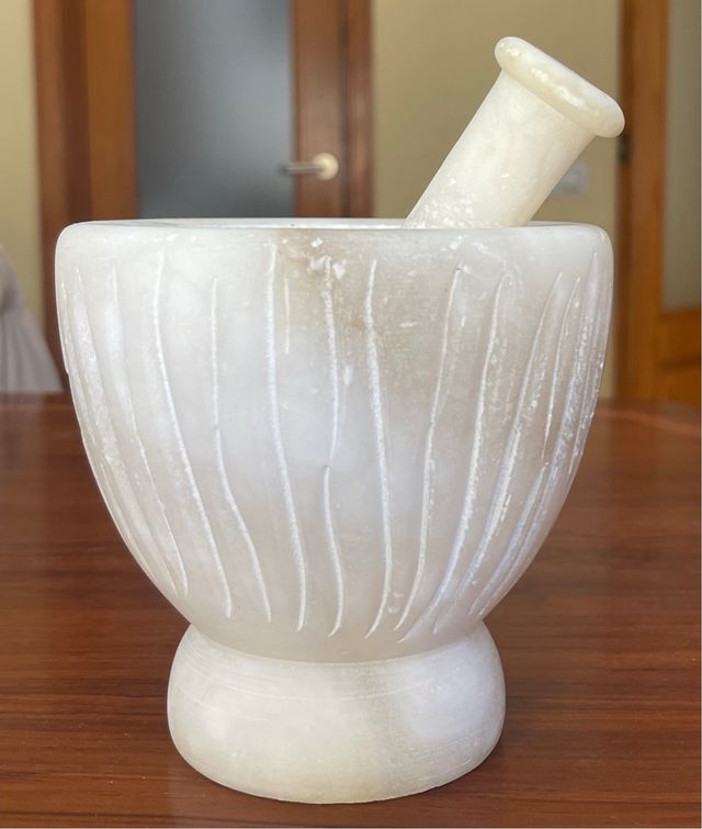 Mortero de mármol de Macael (Almería)