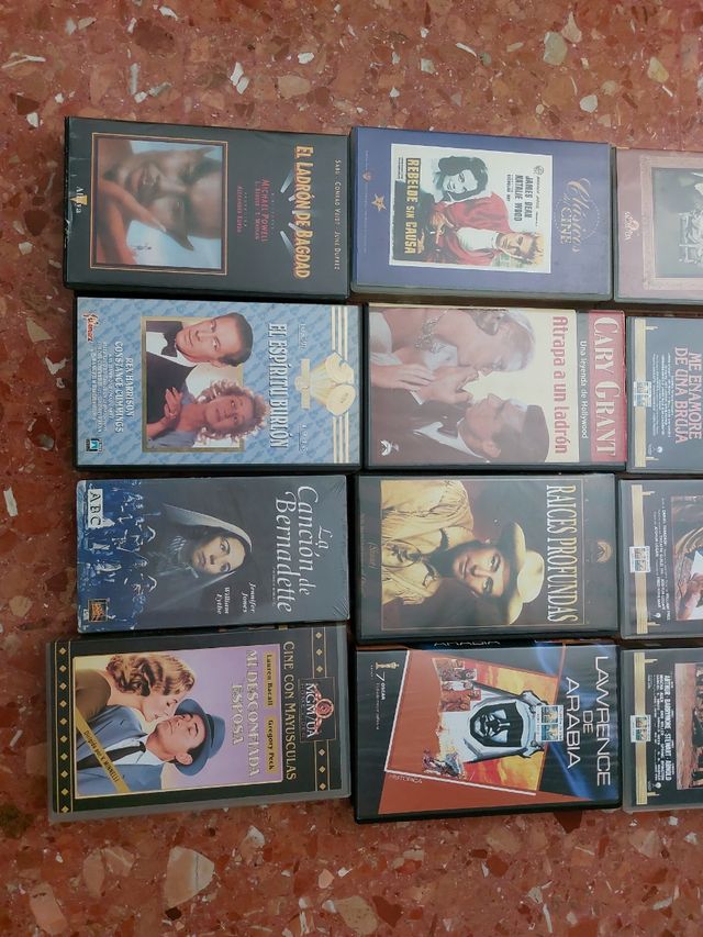 Pack películas en vhs
