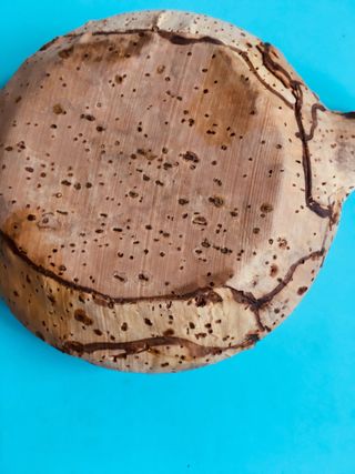 Set sardo bottiglia posacenere sughero