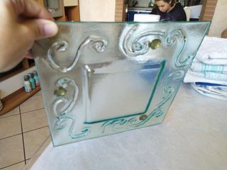 Centrotavola in vetro