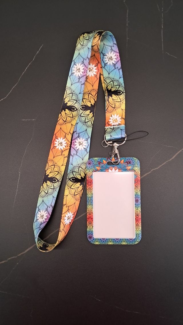 Colgador tarjetas yoga mandala