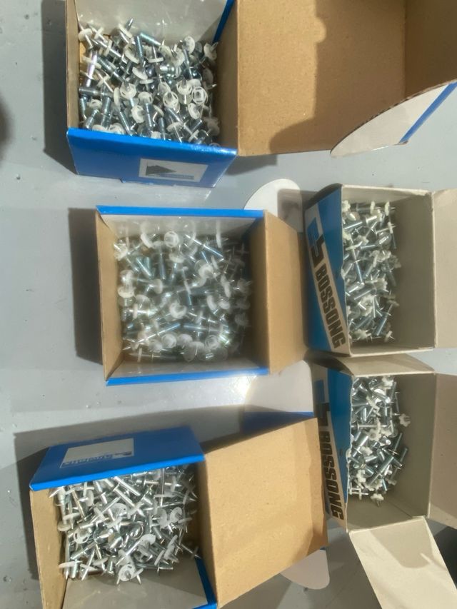 Lote perno roscado clavadora hormigon