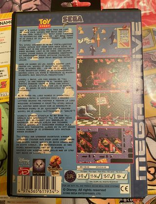 Juego Toy Story Megadrive 