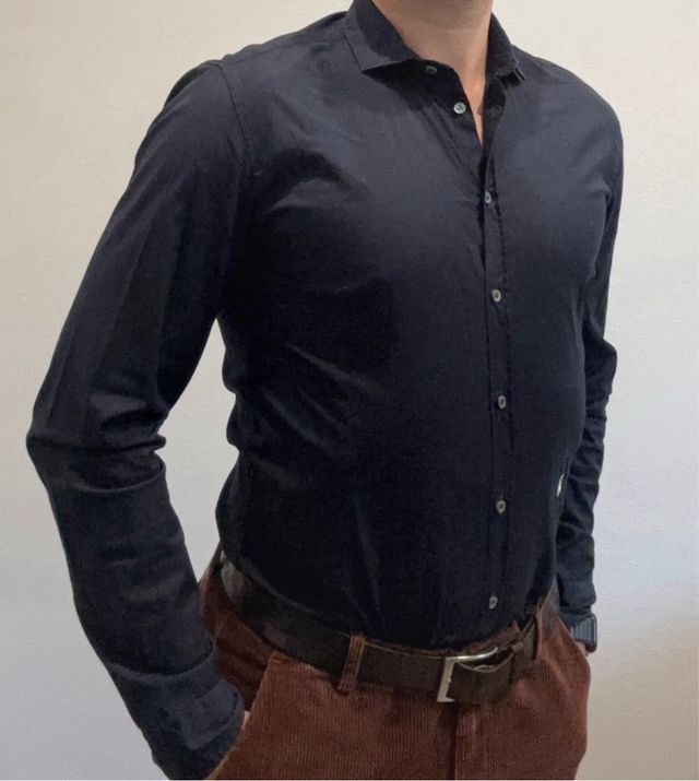 Camicia Uomo Patrizia Pepe tg. 48 blu