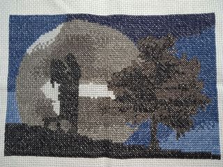 quadretto punto croce