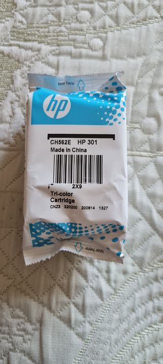 Tinta original impresora hp 301 color 
