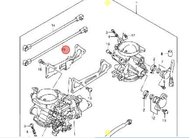 Vareta do corpo de injeção