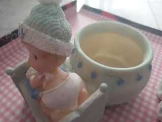 Trenino ceramica +bebè