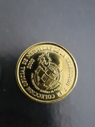 Medallas colección selección futbol