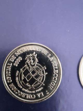 Medallas colección selección futbol