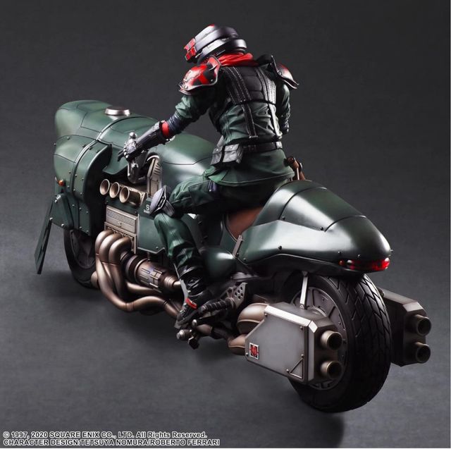 VEHÍCULO SHINRA ELITE SECURITY OFFICER & BIKE