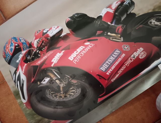 Poster Ducati Performance Michelin carl fogarty Vi