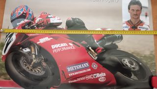 Poster Ducati Performance Michelin carl fogarty Vi