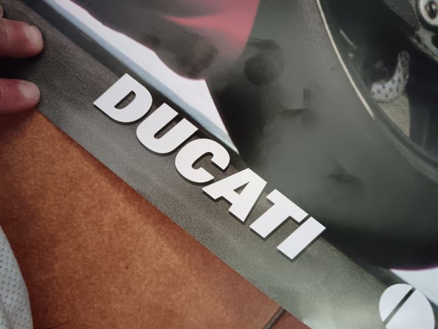 Poster Ducati Performance Michelin carl fogarty Vi