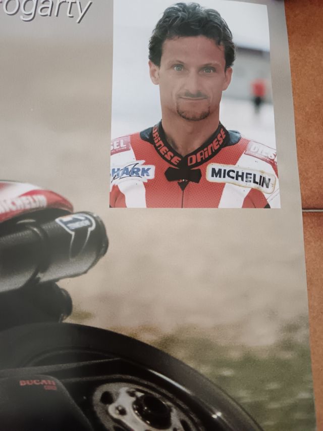 Poster Ducati Performance Michelin carl fogarty Vi