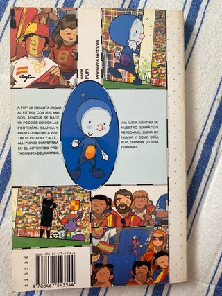 Libro Pupi quiere ser futbolista