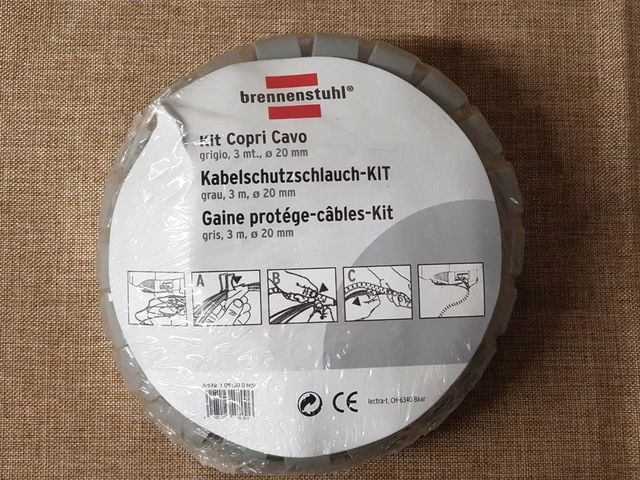 Kit copri cavo 3 metri diam. 20 mm Brennenstuhl