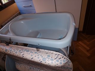 Bañera-cambiador bebé